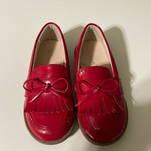 Kids red shoes